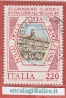 USATI ITALIA 1980 - Ref.0424A "ESPOSIZIONE FILATELICA DI NAPOLI" 1 Val. - - 1971-80: Gebraucht