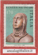 USATI ITALIA 1980 - Ref.0426 "SANTA CATERINA" 1 Val. - - 1971-80: Usati