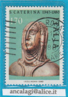 USATI ITALIA 1980 - Ref.0426B "SANTA CATERINA" 1 Val. - - 1971-80: Used