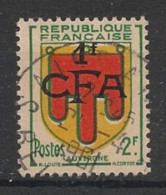 REUNION - 1949-52 - N°YT. 287 - Blason D'Auvergne - Oblitéré / Used - Used Stamps