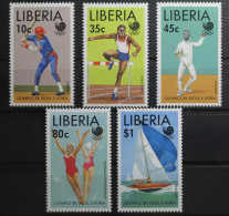Liberia 1424-1428 Postfrisch #UP318 - Otros & Sin Clasificación