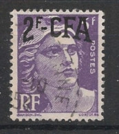 REUNION - 1949-52 - N°YT. 292 - Marianne De Gandon 2f Sur 5f Violet - Oblitéré / Used - Usati