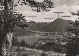 21271 - Tegernsee Mit Wiessee U. Rottach-Egern - Ca. 1965 - Miesbach