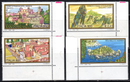 Italia 2000 Serie Turistica 4 Valori Nuovi Perfetti (vedi Descrizione) - 1991-00: Ungebraucht