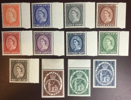 St Vincent 1955 Definitives Set MNH - St.Vincent (...-1979)