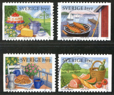Réf 77 < SUEDE Année 2008 < Yvert N° 2628 à 2631 Ø Used < SWEDEN < Gastronomie - Used Stamps