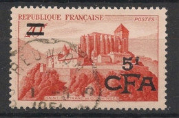 REUNION - 1949-52 - N°YT. 298 - St Bertrand De Comminges 5f Sur 20f - Oblitéré / Used - Gebraucht