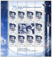 Russie 2009 Yvert N° 7098 MNH ** Youri Gagarine Petit Feuillet - Neufs