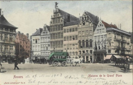 ANVERS : Maisons De La Gran' Place; Carte Impeccable. - Antwerpen