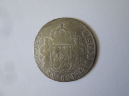 Rare! Spain 2 Reales 1547 Token Button Silver Plated Coin.Espagne 2 Reales 1547 Monnaie Bouton Jeton Plaquee Argent - Monétaires/De Nécessité
