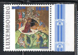 LUXEMBOURG LUSSEMBURGO 1996 CHRISTMAS NATALE NOEL WEIHNACHTEN NAVIDAD 16+2c MNH - Unused Stamps