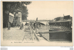 PARIS VECU DESCENTE DE BATEAU  EDITION L.J. - Loten, Series, Verzamelingen