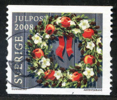 Réf 77 < SUEDE Année 2008 < Yvert N° 2648  Ø Used < SWEDEN < Noel - Gebraucht