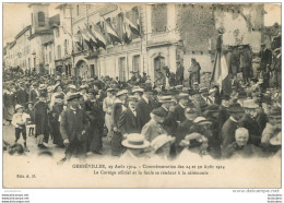 GERBEVILLER COMMEMORATION DES 24 ET 30 AOUT 1914 CORTEGE OFFICIEL - Gerbeviller