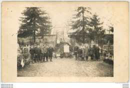 CARTE PHOTO COMMEMORATION - To Identify