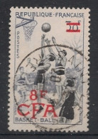 REUNION - 1955-56 - N°YT. 326 - Basket-ball 8f Sur 30f - Oblitéré / Used - Gebruikt