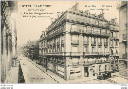 PARIS  VIII HOTEL BRADFORD RUE SAINT PHILIPPE DU ROULE - Arrondissement: 08