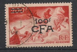 REUNION - 1949 - Poste Aérienne PA N°YT. 48 - Char Du Soleil 100f Sur 200f - Oblitéré / Used - Airmail