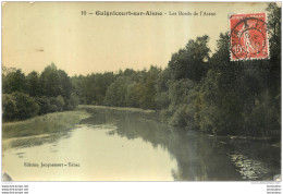 GUIGNICOURT SUR AISNE LES BORDS DE L'AISNE EDITION JACQUEMART TABAC - Autres & Non Classés