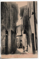 Carte Postale Ancienne Saint Hilaire - Une Rue Du Fort. Ancienne Abbaye - Saint Hilaire