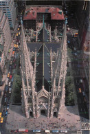 Etats Unis - New York City - Saint Patrick's Cathedral - Cathédrale - Aerial View - Vue Aérienne - Etat De New York - Ne - Iglesias