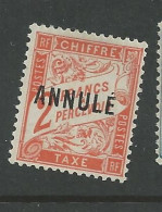 Timbre Taxe Cour D'instruction 2f Rouge Orange N° 41-CI 1 * - Lehrkurse