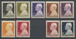 MONACO  1948  N° 302/305  305B/306 ** Neufs MNH Superbes C 45 € Prince Louis II - Unused Stamps