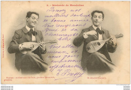 SERENADE DE MANDOLINE    BERGERET - Bergeret