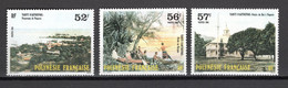 POLYNESIE  N°  256 à 258    NEUFS SANS CHARNIERE COTE  4.85€    TAHITI AUTREFOIS - Ungebraucht