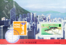 "Hong Kong '97". - Islas Malvinas