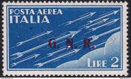 1944 Repubblica Sociale Italiana, PA N° 122/III MNH** -  Certificato Cilio - Other & Unclassified