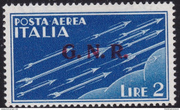 1944 Repubblica Sociale Italiana, PA N° 122/II MLH* Certificato Cilio - Other & Unclassified