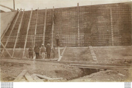 CARTE PHOTO RACCORD A VOILE BATARDEAU FERRAILLAGE LIEU NON IDENTIFIE - A Identifier