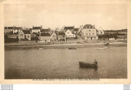 ILE DE BATZ UN COIN DU PORT ET HOTEL ROC'H  AR  MOOR - Ile-de-Batz