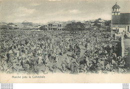 PORT AU PRINCE  MARCHE PRES LA CATHEDRALE - Haití