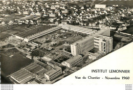 CAEN INSTITUT LEMONNIER VUE DU CHANTIER NOVEMBRE 1960 - Caen