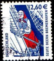 RFA Poste Obl Yv:2150 Mi:2322 Seute Deern Bremerhaven (cachet Rond) (Thème) - Schiffe