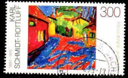 RFA Poste Obl Yv:1608 Mi:1776 Karl Schmidt-Rottluff Paysage (Beau Cachet Rond) (Thème) - Modern