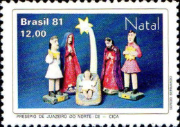 Brésil Poste N** Yv:1505/1508 Noël Crèches - Nuevos