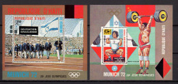 Haiti 1972 Olympic Games Munich, Weightlifting 2 S/s MNH - Ete 1972: Munich