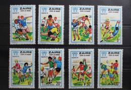 Zaire 558-565 Postfrisch Fußball WM #RY032 - Andere & Zonder Classificatie