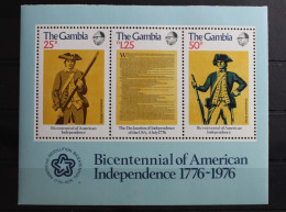 Gambia Block 1 Mit 326-328 Postfrisch Uniformen #RY191 - Gambie (1965-...)