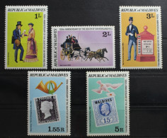 Malediven 816-820 Postfrisch #RY044 - Maldives (1965-...)