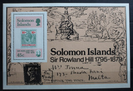 Salomonen Block 6 Mit 384 Postfrisch #RY043 - Solomon Islands (1978-...)