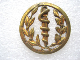 INSIGNE DE BERET DU SERVICE DE SANTE DES ARMEES (SANS ATTACHE) COINDEROUX - Esercito