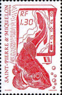 SPM Poste N** Yv: 490 Mi:562 La Pêche - Unused Stamps