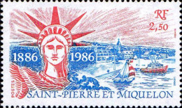 SPM Poste N** Yv: 471 Mi:539 Statue De La Liberté New-York - Neufs