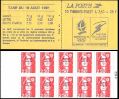 SPM Carnet N** Yv:C 557C 10 Timbres-poste à 2,50 Marianne Du Bicentenaire - Postzegelboekjes