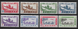 GUINEE 1942 YT PA 10/17** MNH - Unused Stamps