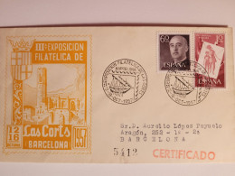 MATASELLOS 1957  BARCELONA - Lettres & Documents